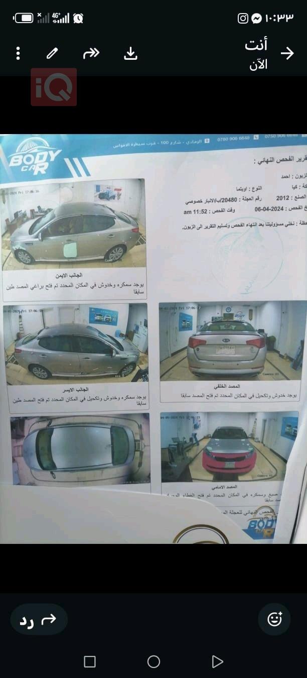 كيا اوبتيما